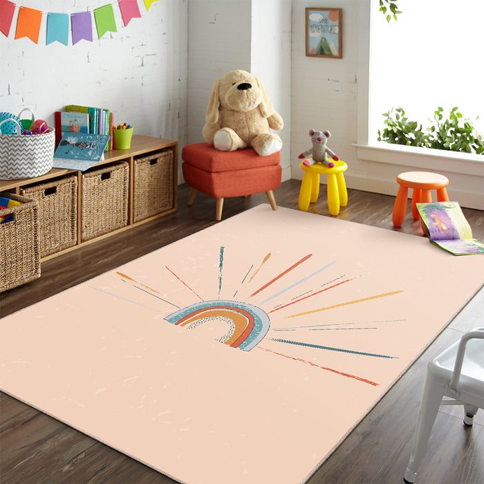 Airgugu KidSpace Delight Sparkling Mysterious Door Pattern Rug