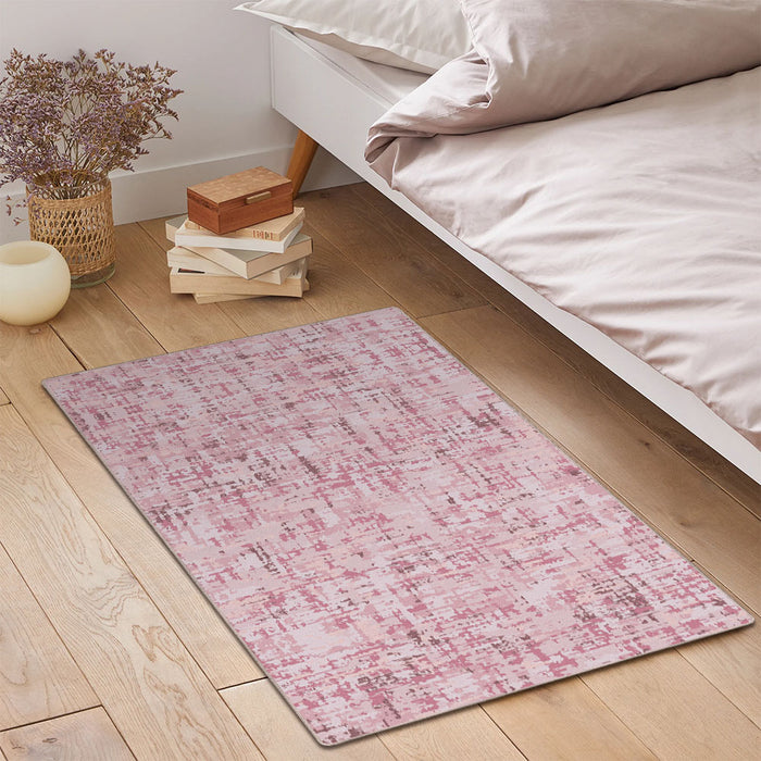 Airgugu Modern Minimalist Pink Forest Rug