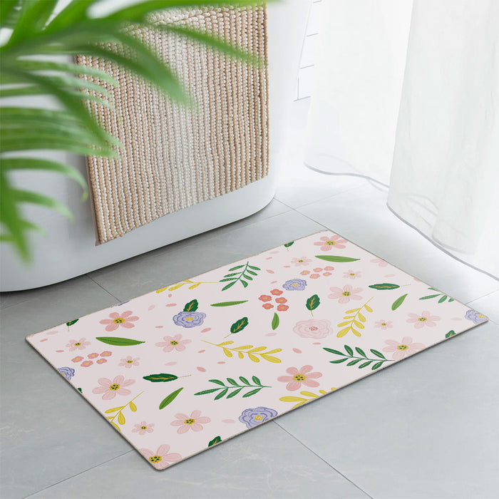 Airgugu KidSpace Delight Pink Flower Print Rug