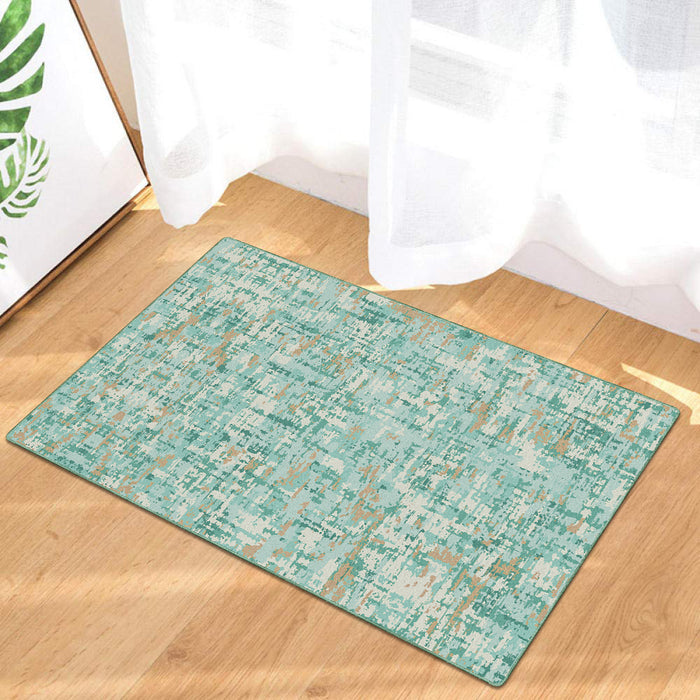 Airgugu Earth Garden Ink-Blush Seaweed Serenade Rug