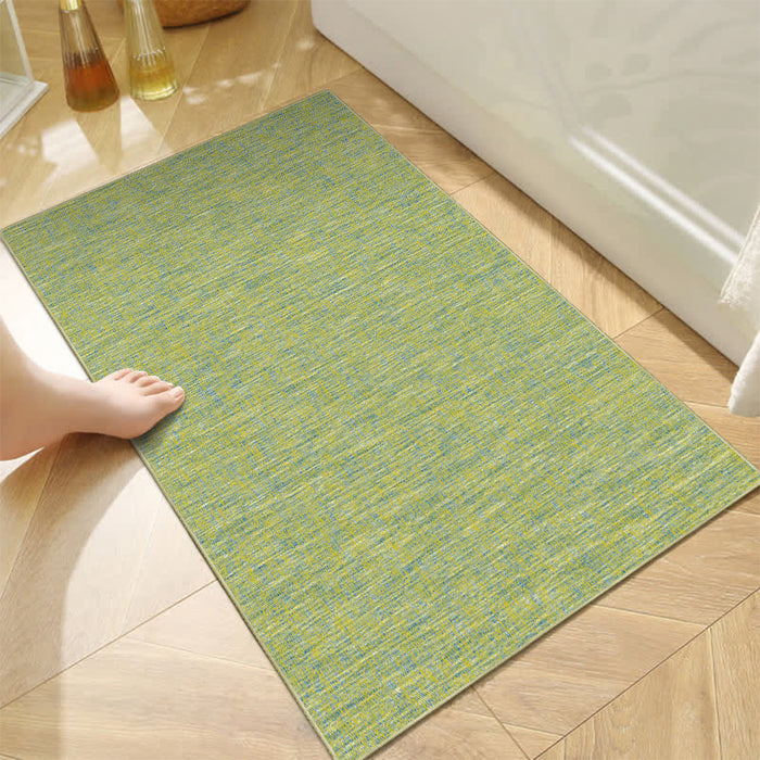 Airgugu Earth Garden Floating Seaweed Green Fine Lines Rug