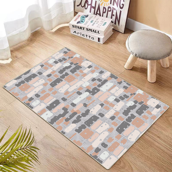 Airgugu KidSpace Delight Quirky Patchwork Print Rug