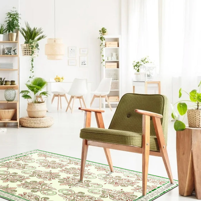 Airgugu Earth Garden Verdant Abstract Vintage Rug