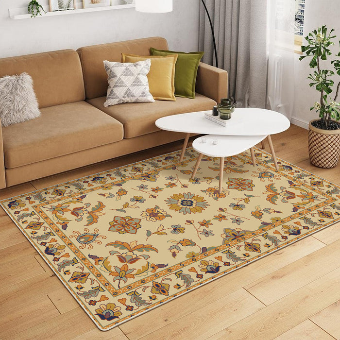 Airgugu Heritage Classique Yellow Flower Tufted Rug