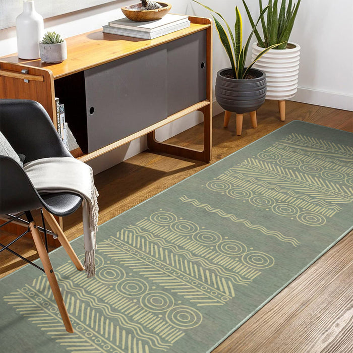 Airgugu Modern Minimalist Symmetrical Pattern Rug