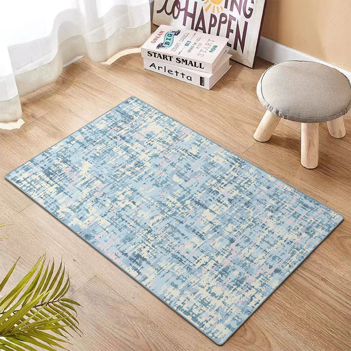 Airgugu Earth Garden Floating Seaweed Blue Ink Rug