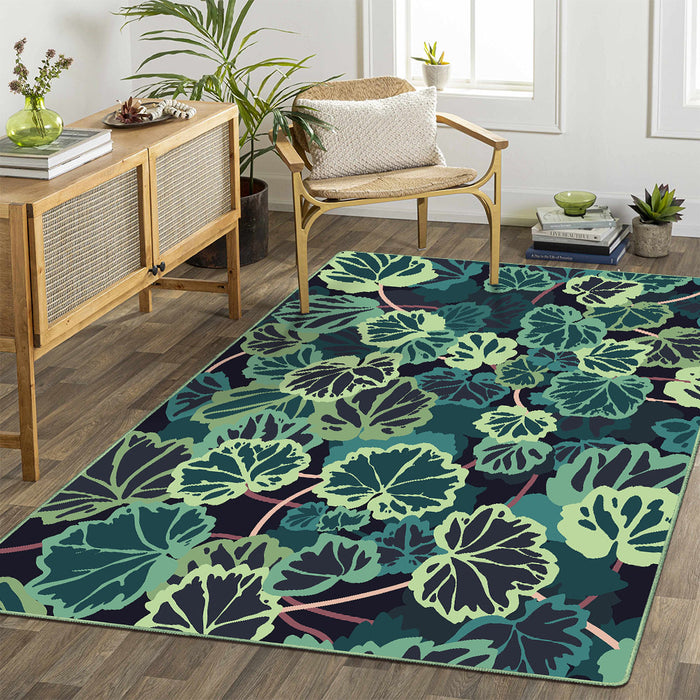 Airgugu Earth Garden Blooming Oasis Foliage Rug