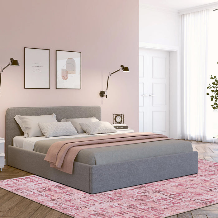 Airgugu Modern Minimalist Pink Forest Rug