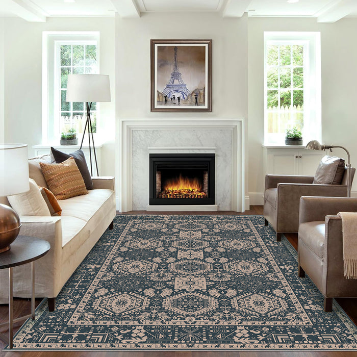 Airgugu Heritage Classique Mysterious Black Vintage Rug