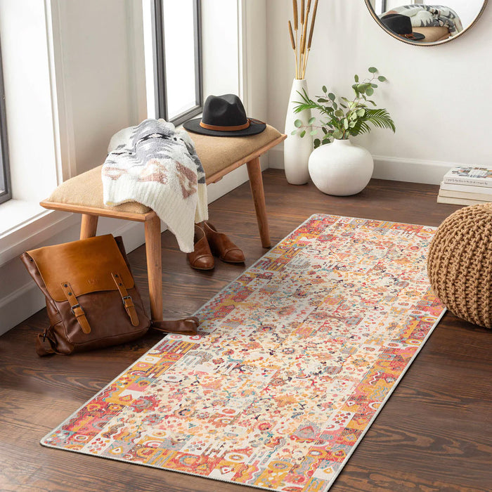 Airgugu Earth Garden Colorful Retro Printed Rug