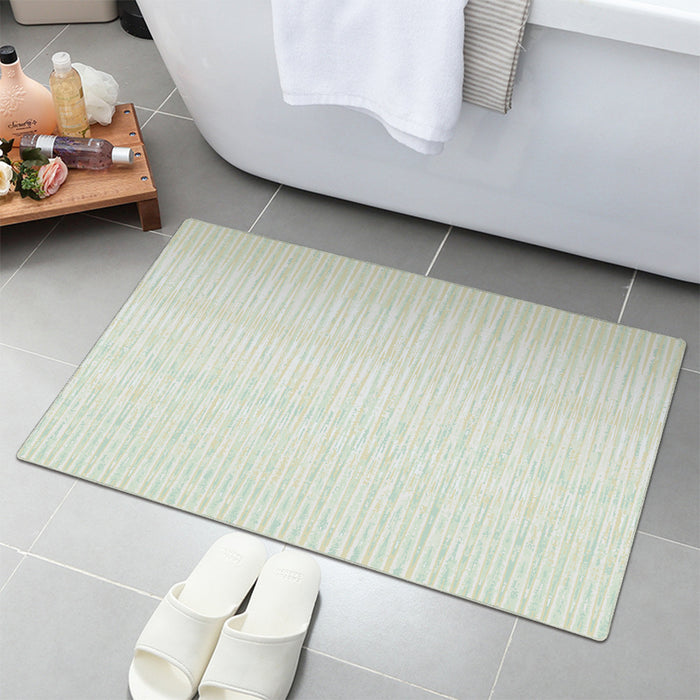 Airgugu Earth Garden Sunburst Ripple Yellow Dynamics Rug