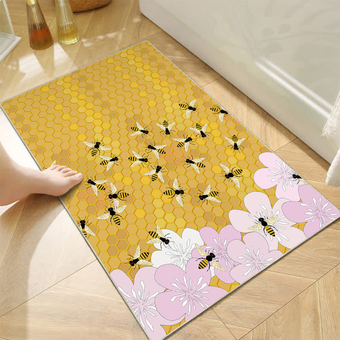 Airgugu KidSpace Delight Bee Collecting Nectar Rug