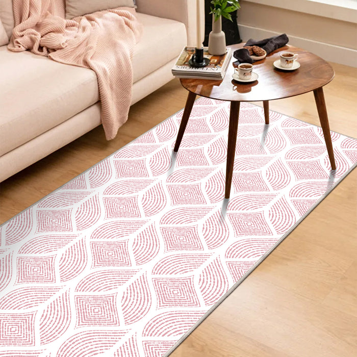 Airgugu Modern Minimalist Elegant Leaves Rug