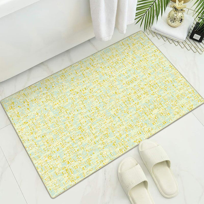 Airgugu Earth Garden Floating Seaweed Yellow Lines Rug