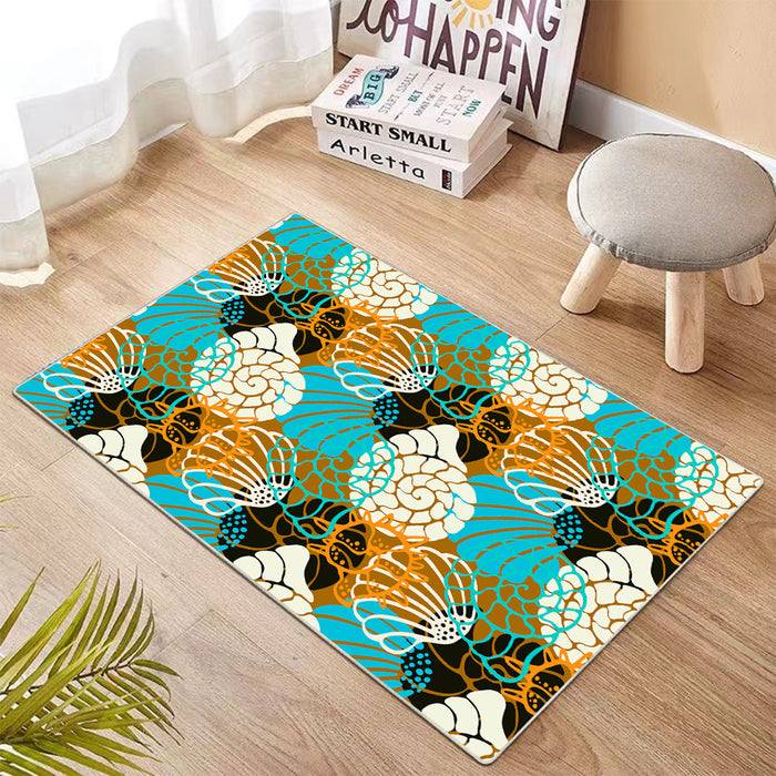 Airgugu KidSpace Delight Adorable Colorful Seashell Rug