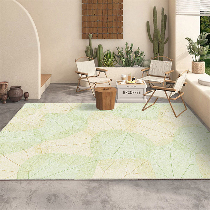 Airgugu Earth Garden Sunlit Leaf Layers Rug