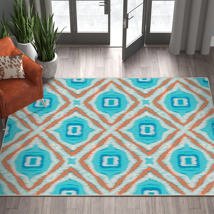 Airgugu Modern Minimalist Dreamy Kaleido Rug