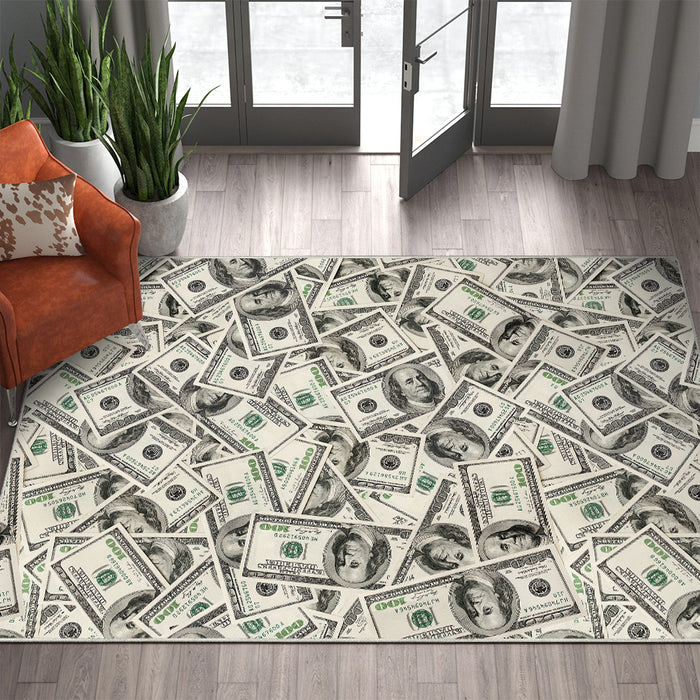 Airgugu Modern Minimalist Billionaire Banknote Rug