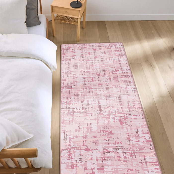 Airgugu Modern Minimalist Pink Forest Rug