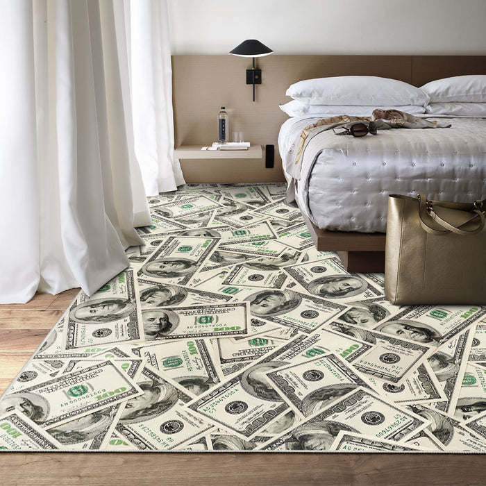 Airgugu Modern Minimalist Billionaire Banknote Rug