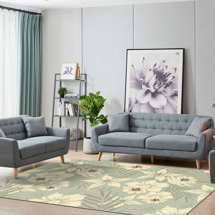 Airgugu Modern Minimalist Blossoming Bloom Rug