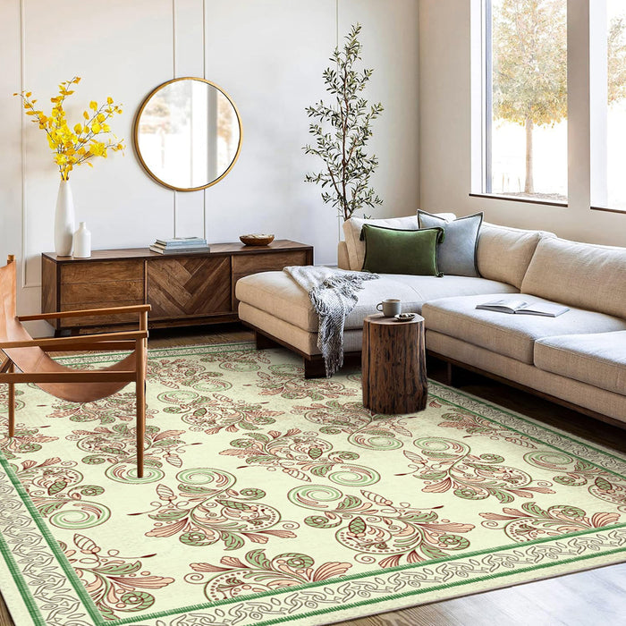 Airgugu Earth Garden Verdant Abstract Vintage Rug