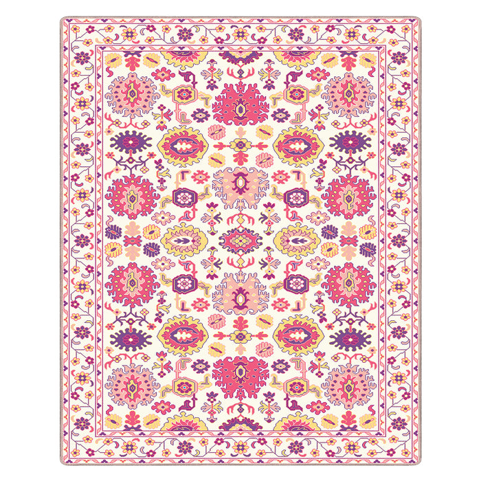 Airgugu Heritage Classique Pink/Blue Cell Rug