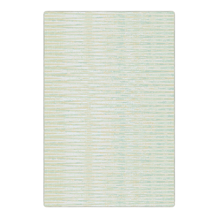 Airgugu Earth Garden Sunburst Ripple Yellow Dynamics Rug