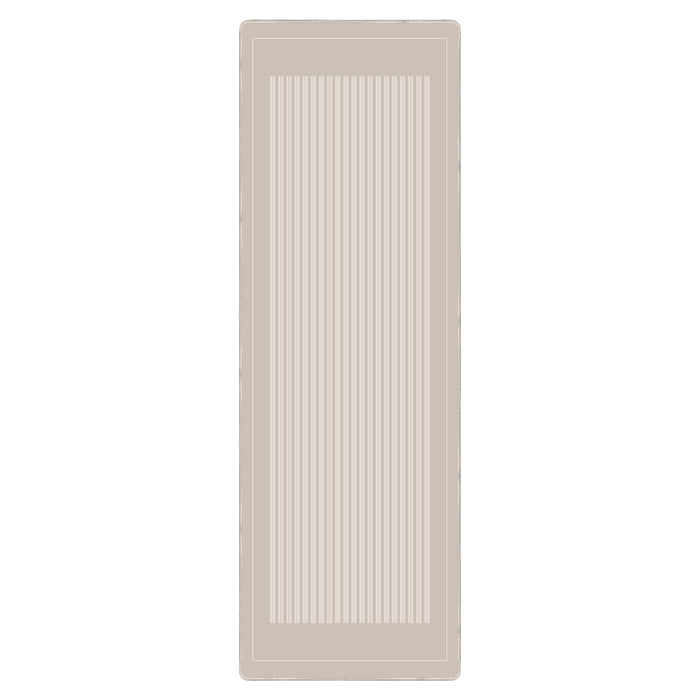 Airgugu Modern Minimalist Stylish Gray Striped Rug