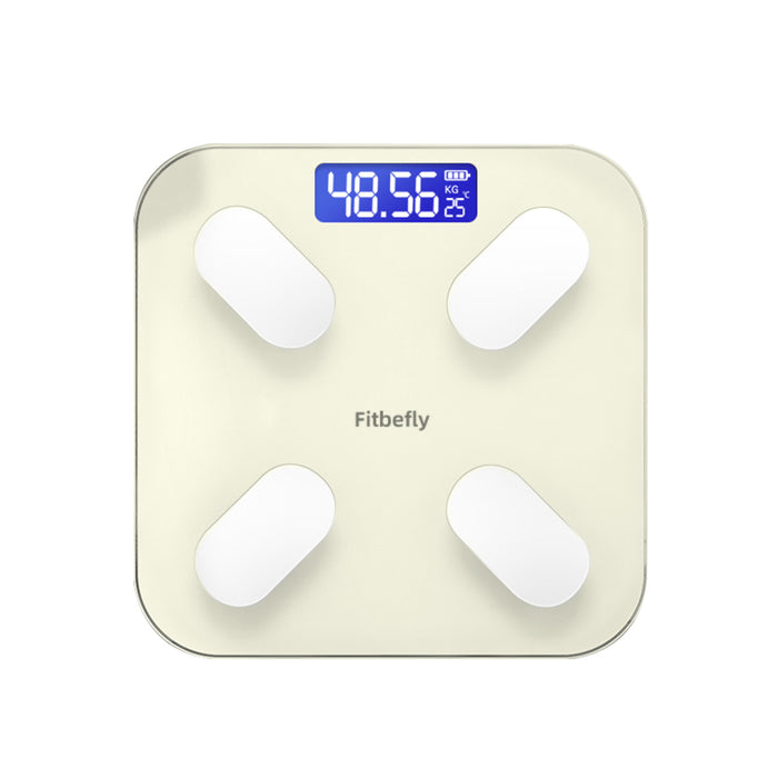 Fitbefly Body Fat Scales For Household Use With All-In-One Lcd Display