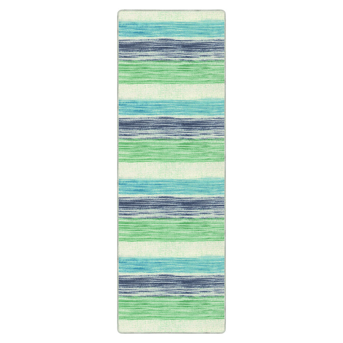 Airgugu Earth Garden Artistic Striped Gradient Rug