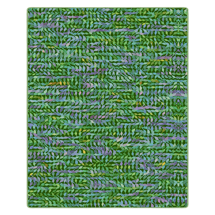 Airgugu Earth Garden Green Leaves Forest Rug