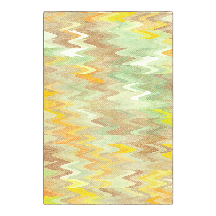 Airgugu Earth Garden Flowing Color Waves Rug