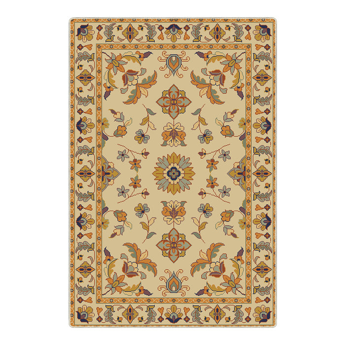 Airgugu Heritage Classique Yellow Flower Tufted Rug