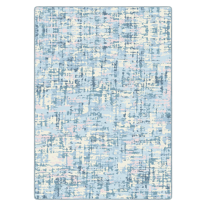 Airgugu Earth Garden Floating Seaweed Blue Ink Rug