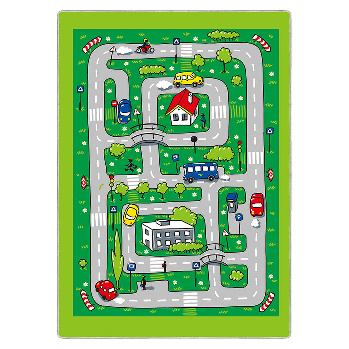 Airgugu KidSpace Delight City Roadmap Game Rug