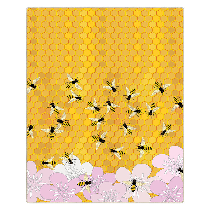 Airgugu KidSpace Delight Bee Collecting Nectar Rug