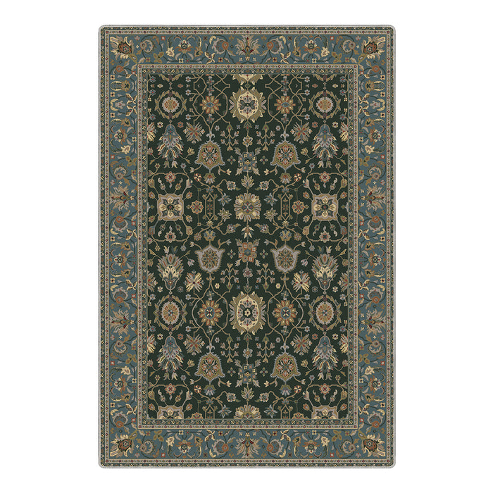 Airgugu Heritage Classique Brownish-Green Floral Tufted Rug