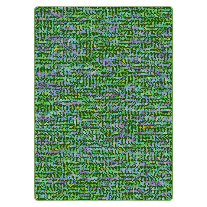 Airgugu Earth Garden Green Leaves Forest Rug