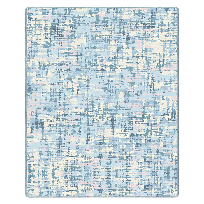 Airgugu Earth Garden Floating Seaweed Blue Ink Rug