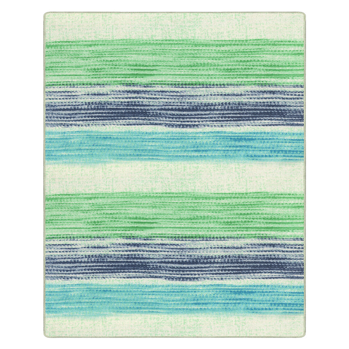 Airgugu Earth Garden Artistic Striped Gradient Rug