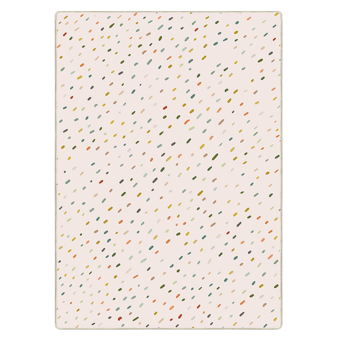 Airgugu KidSpace Delight Sprightly Colorful Raindrop Rug