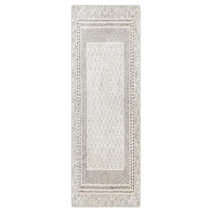 Airgugu  Modern Minimalist Pearl White Rug