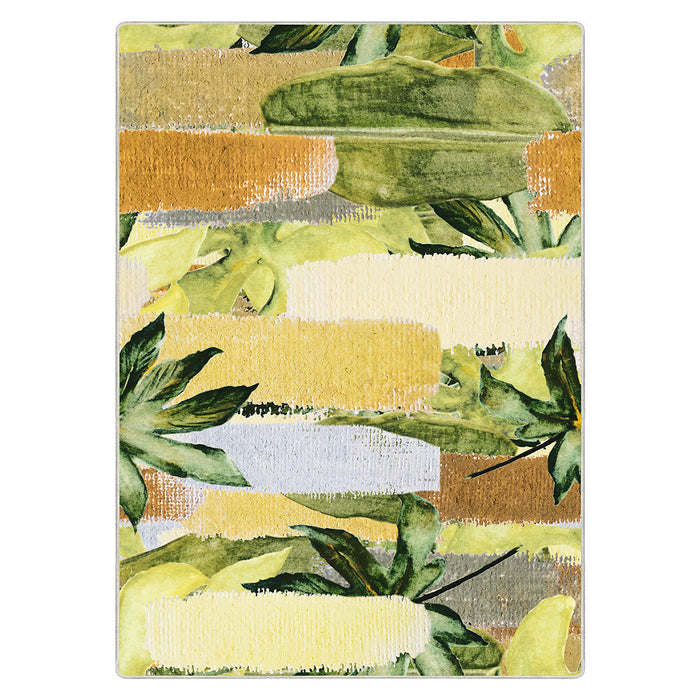 Airgugu Earth Garden Pastoral Chartreuse Rug