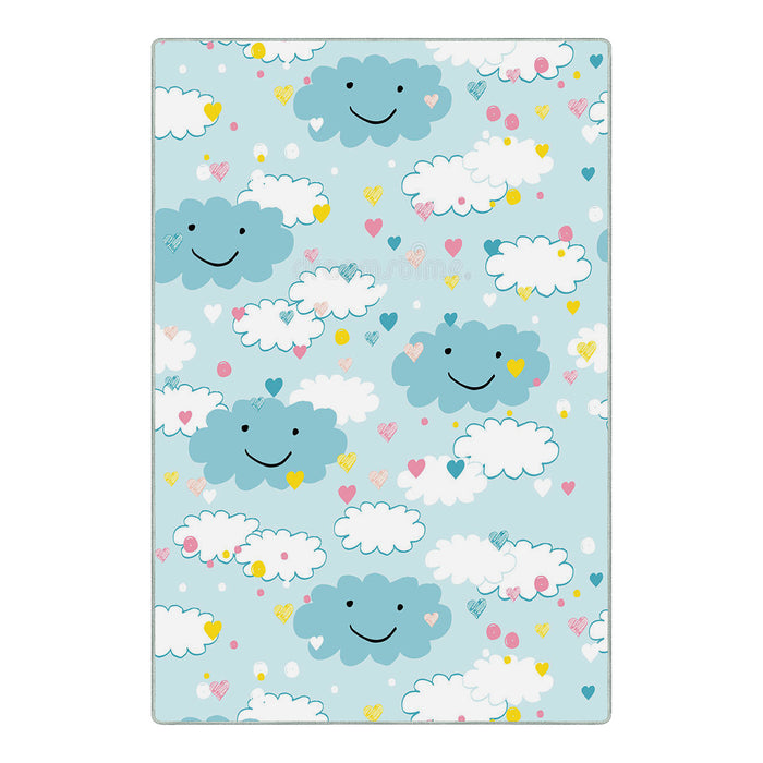 Airgugu KidSpace Delight Happy Cloud Print Rug