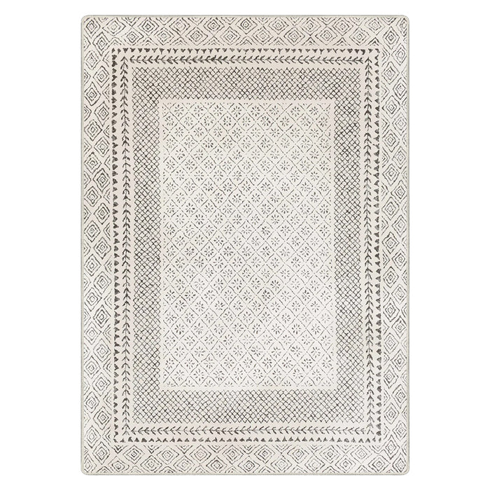 Airgugu  Modern Minimalist Pearl White Rug