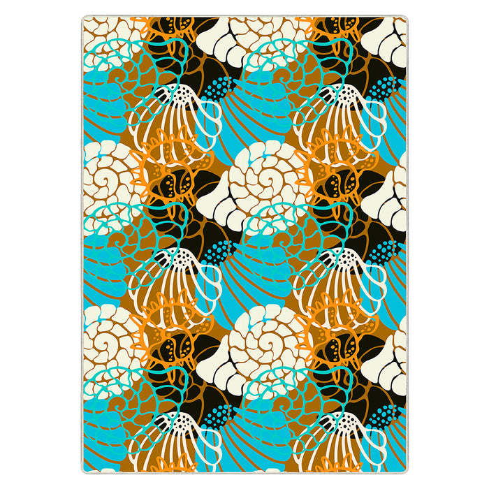 Airgugu KidSpace Delight Adorable Colorful Seashell Rug