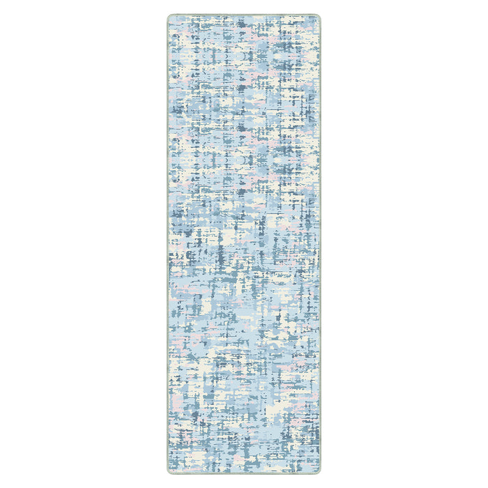 Airgugu Earth Garden Floating Seaweed Blue Ink Rug