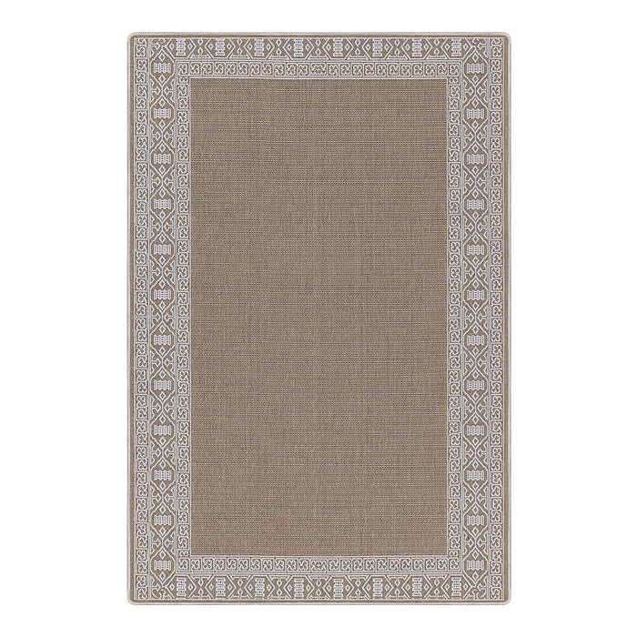 Airgugu Modern Minimalist Elegant Antique Blue/Brown Rug