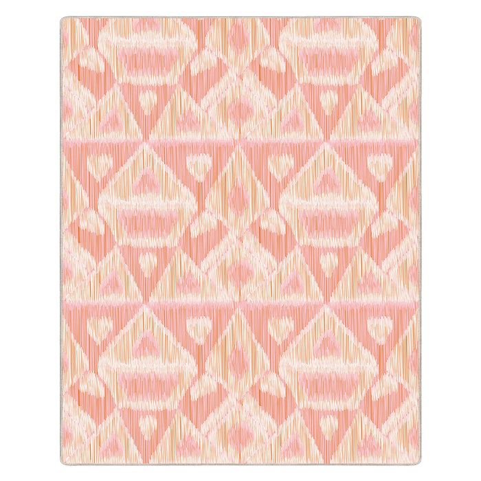 Airgugu Modern Minimalist Pink Flame Array Rug